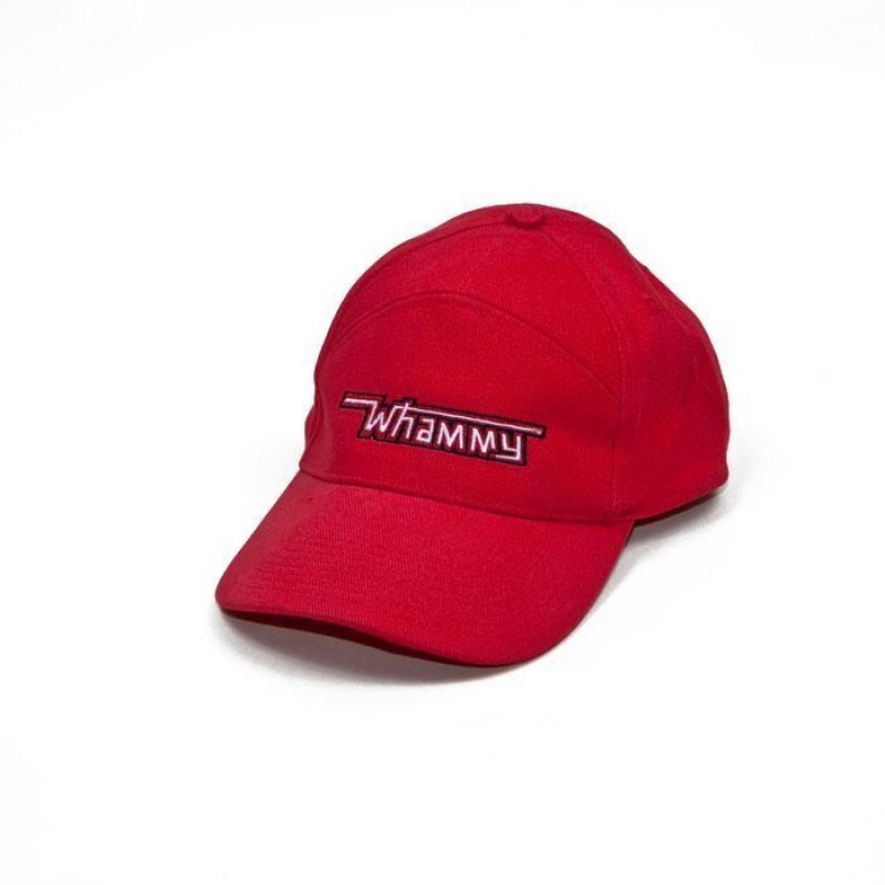 haft whammy na czerwonej czapce