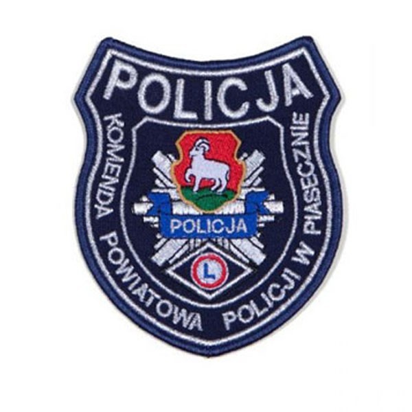 emblemat dla komendy Policji w Piasecznie
