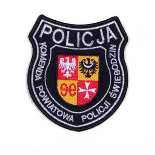 emblemat dla komendy Policji w Świebodzinie