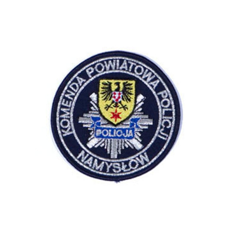 Emblemat komendy policji powiatowej w Namysłowie