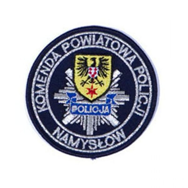 Emblemat komendy policji powiatowej w Namysłowie