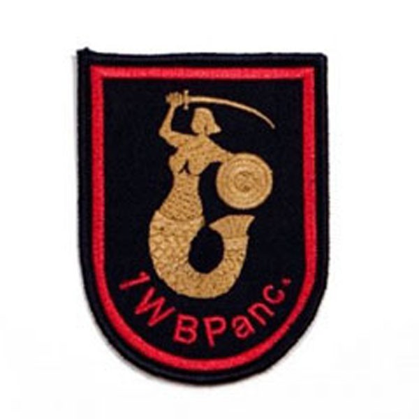 Haft mundurowy - 1 Wojskowej Brygady Pancernej