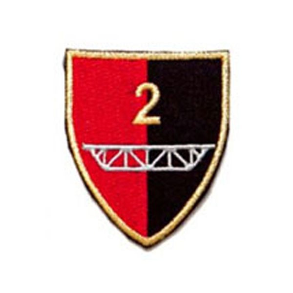Haft mundurowy - Emblemat 2 Pułku Inżynieryjnego