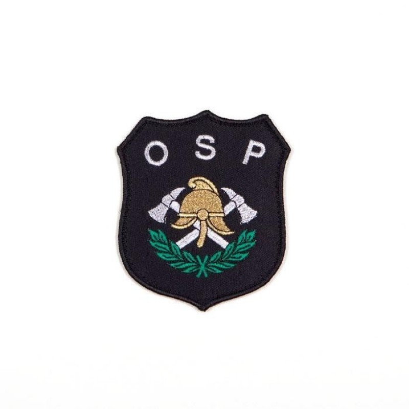 haftowany emblemat naramienny OSP 10