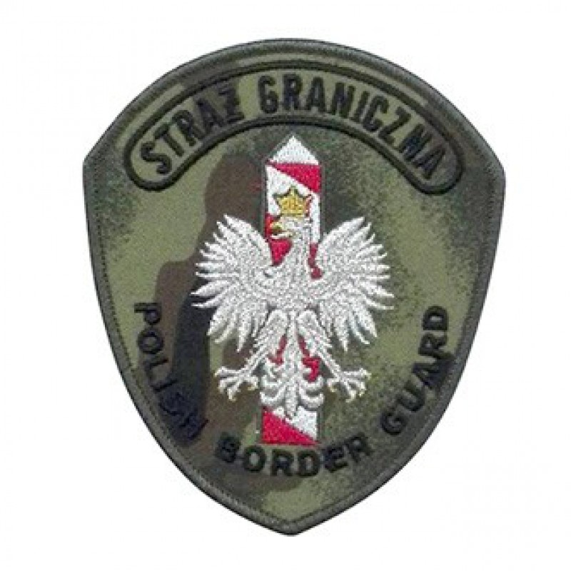 emblemat naramienny do munduru całorocznego straży granicznej
