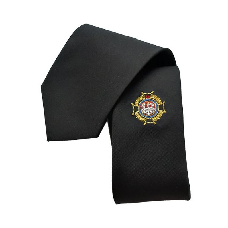 Krawat ze znakiem związku OSP