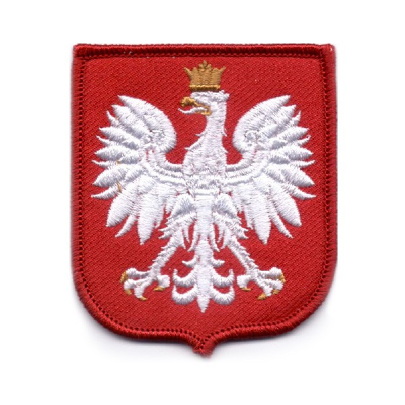 Oznaka przynależności państwowej naszywka z godłem Rzeczypospolitej Polskiej